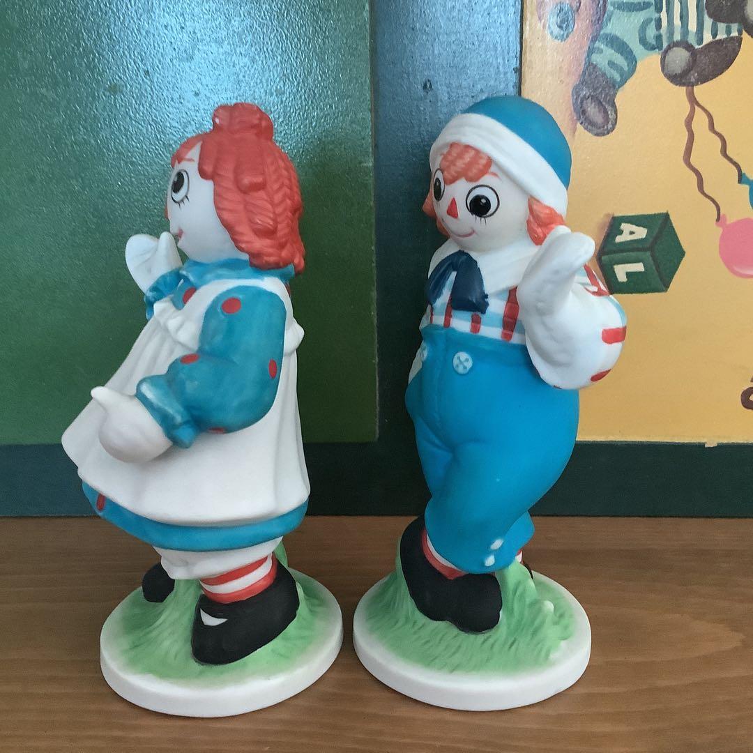 ラガディアン&アンディ 陶器　置物