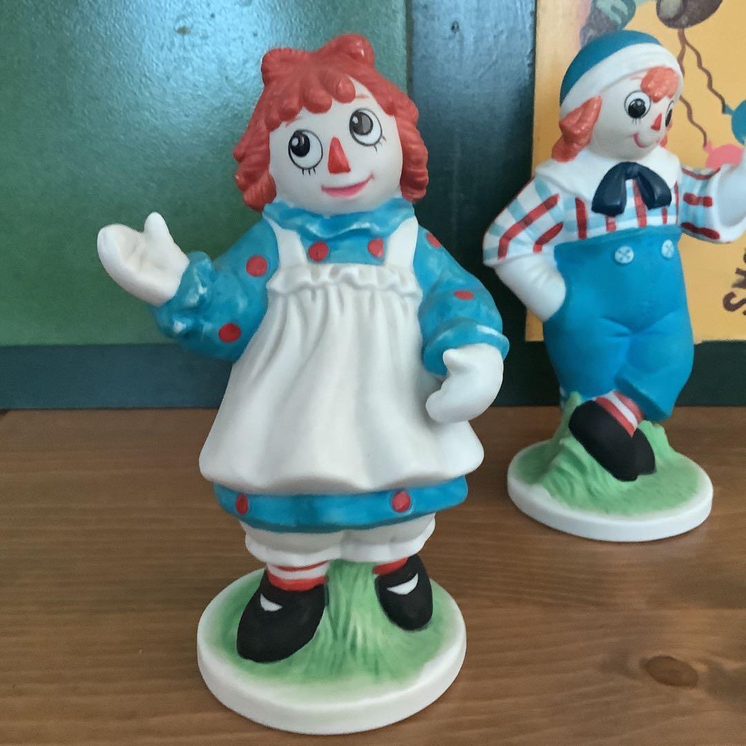 ラガディアン&アンディ 陶器　置物