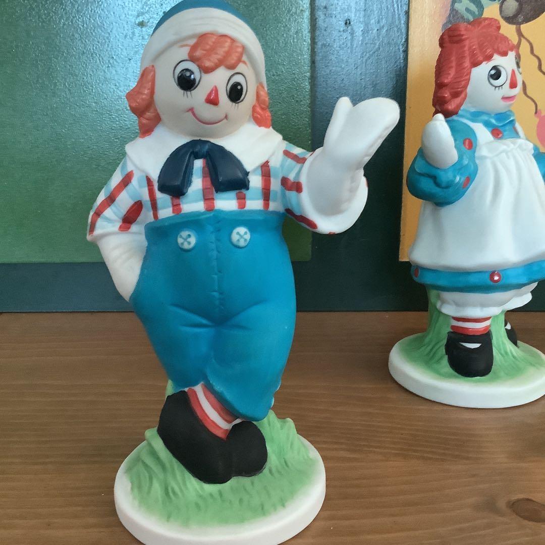 ラガディアン&アンディ 陶器　置物