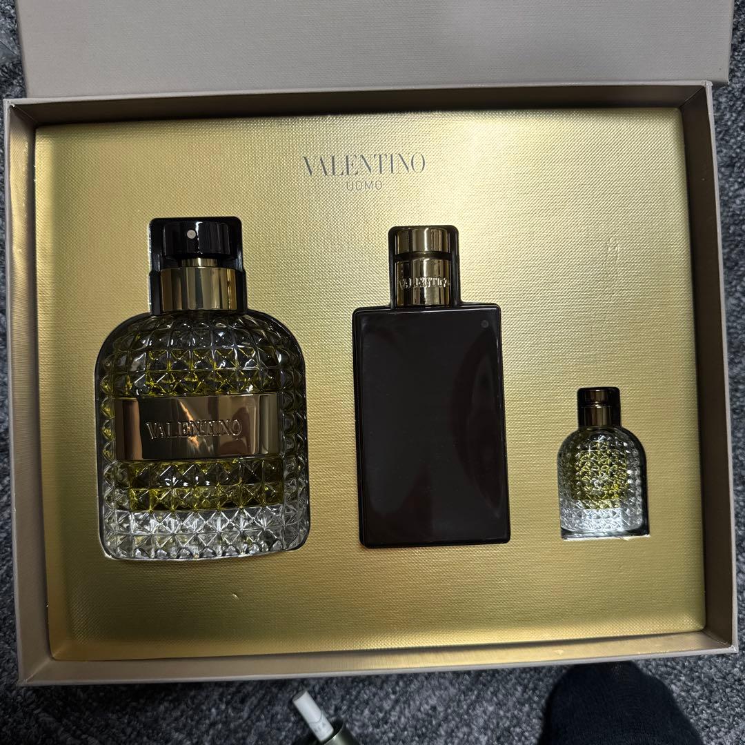 香水(男性用) Valentino Uomo EDT100ml Aftershave Balm
