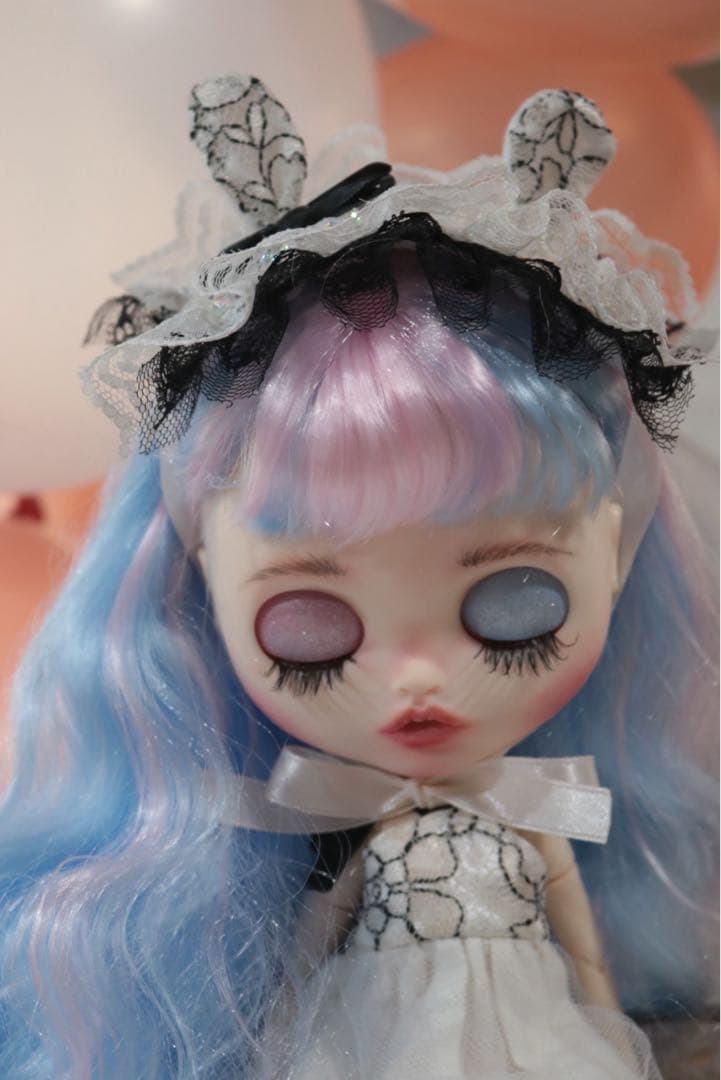 ゆめかわ　ユニコーン　カスタムドール　アイシー　ブライスサイズ