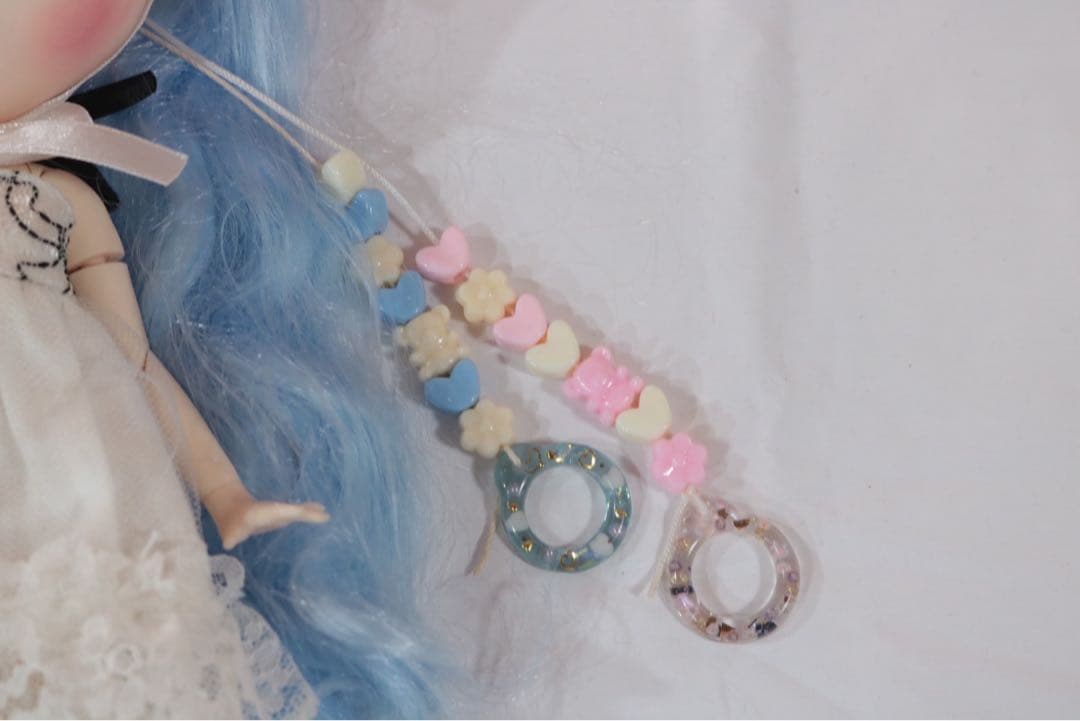 ゆめかわ　ユニコーン　カスタムドール　アイシー　ブライスサイズ