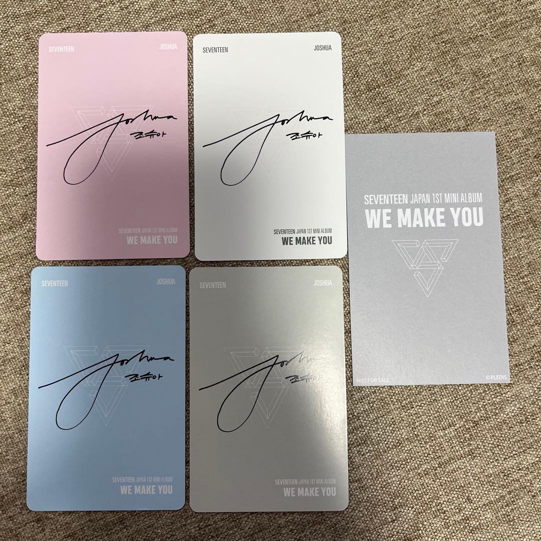 SEVENTEEN We Make You トレカ ジョシュア セブチ - メルカリ
