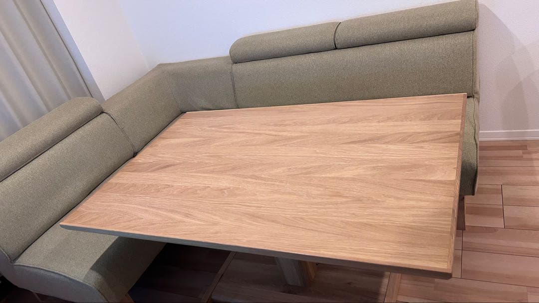 3/末まで【美品】シギヤマ家具 ソファダイニングセット サボナ2