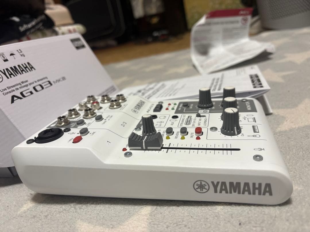 美品！箱付き！YAMAHA AG03 MK2 オーディオインターフェイス
