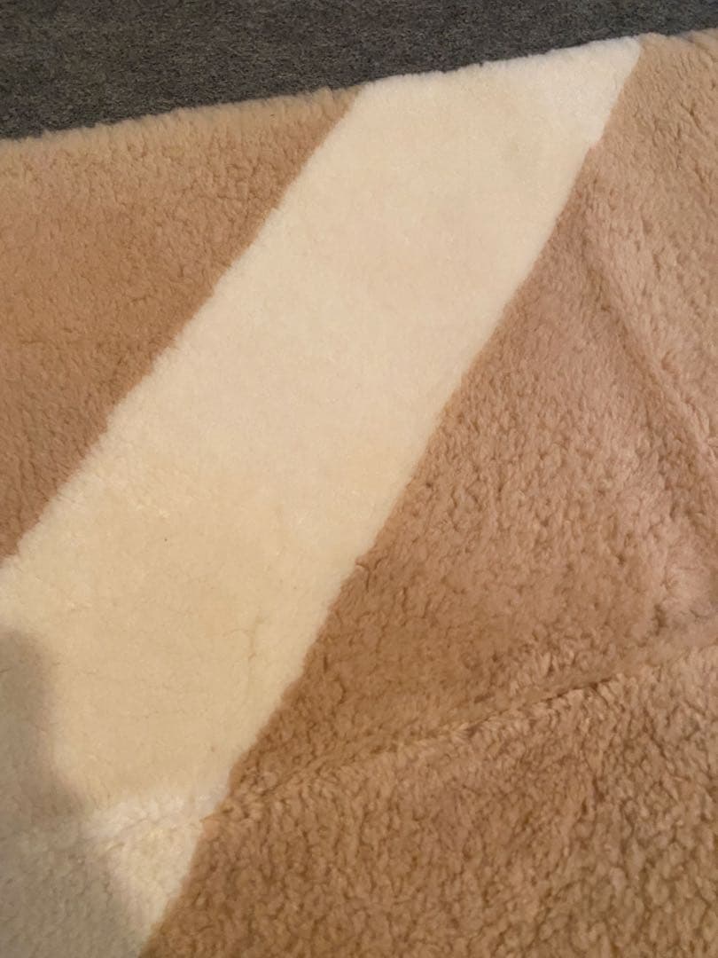 美品　ムートン　敷きパット　ケース付き　シングル　東洋羽毛　羊毛　セレクション
