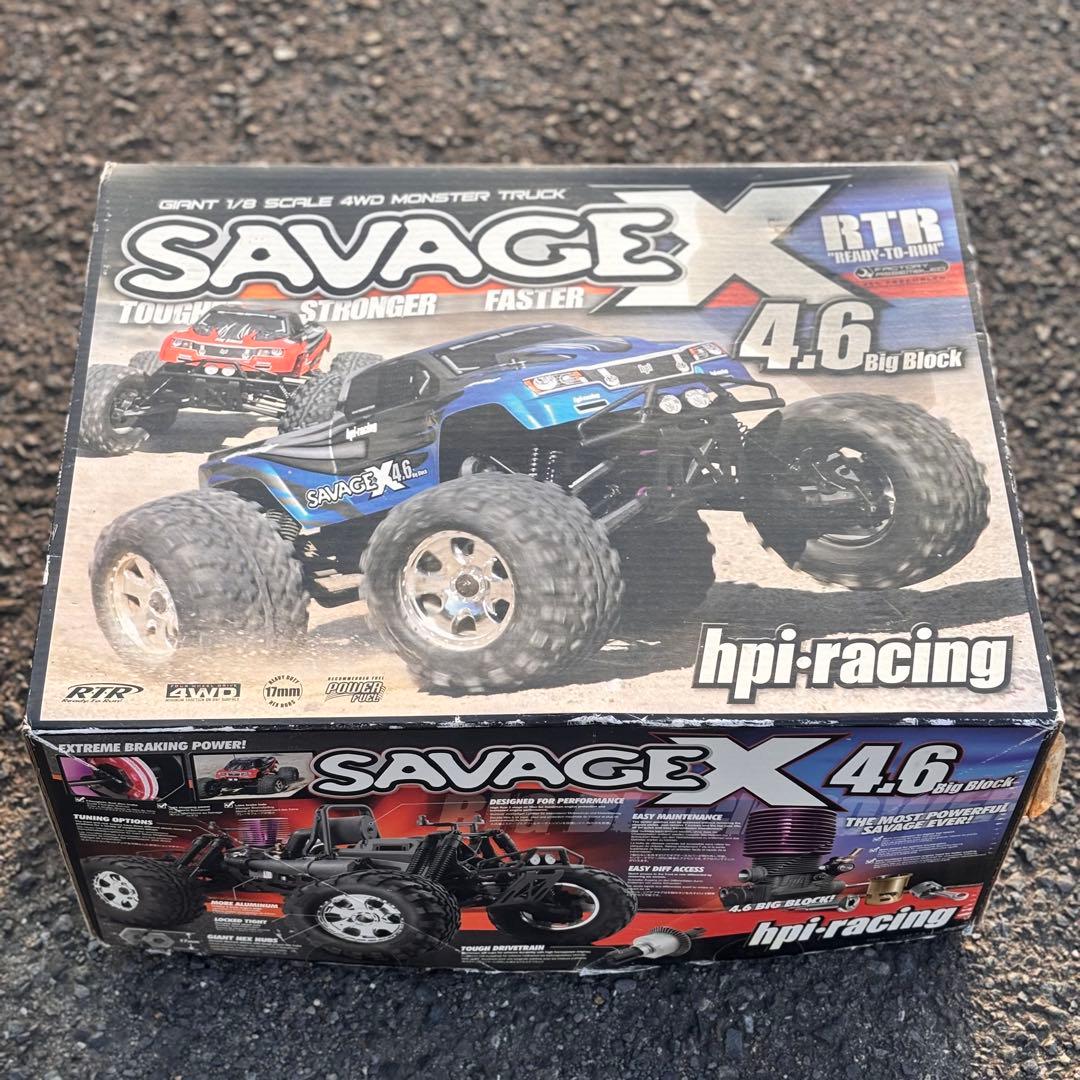 くまきち君様専用 希少hpiサベージX4.6エンジンカー - メルカリ