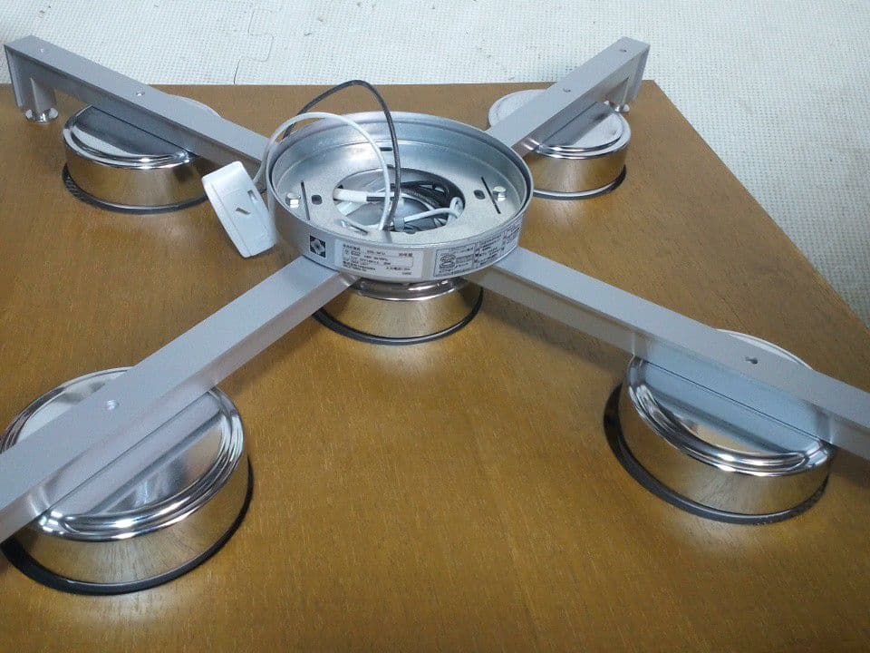 ヤマギワ　yamagiwa　木製シーリングライト 5灯 　325L-941U