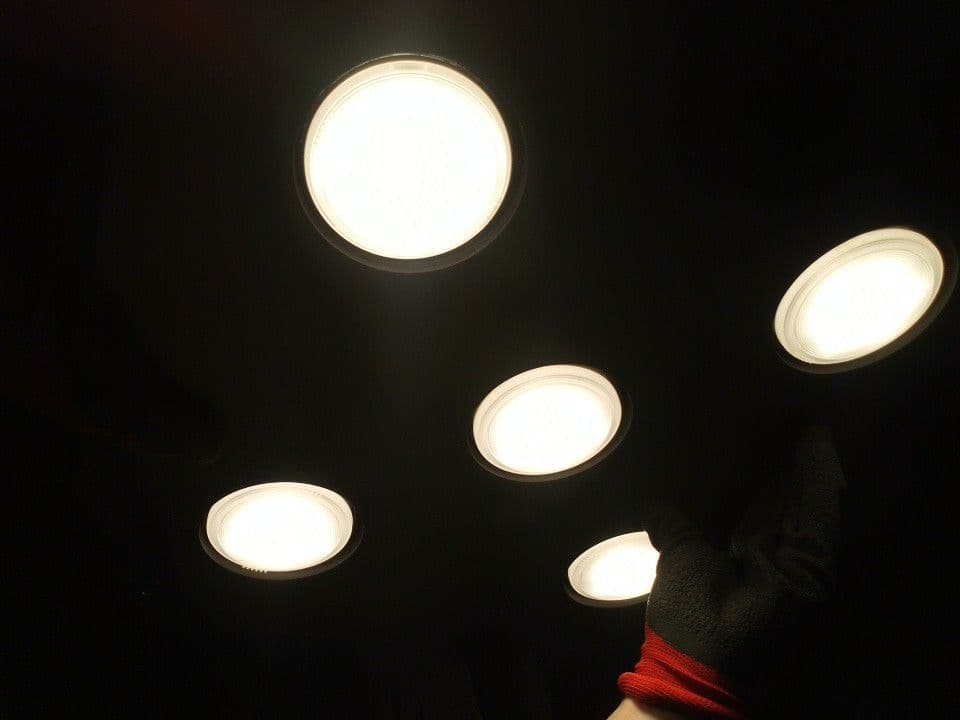 ヤマギワ　yamagiwa　木製シーリングライト 5灯 　325L-941U