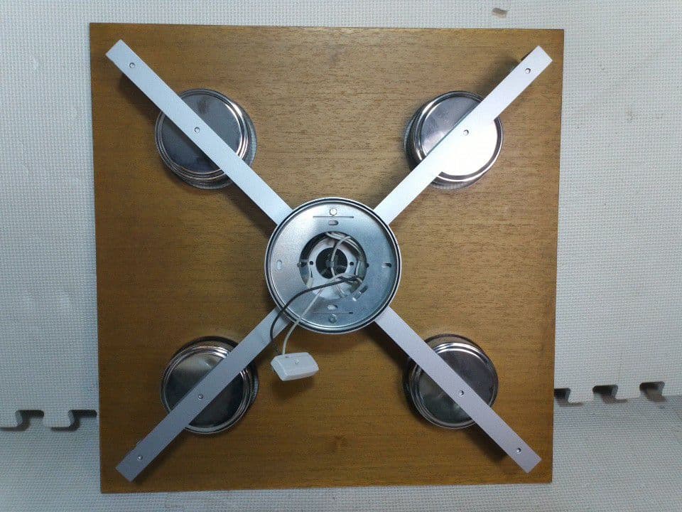 ヤマギワ　yamagiwa　木製シーリングライト 5灯 　325L-941U