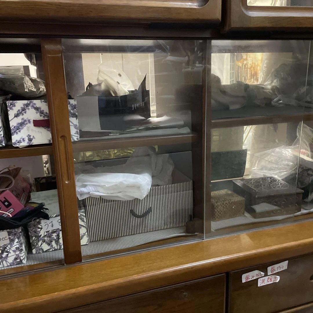 超豪華！大型食器棚　ほぼ送料のみで