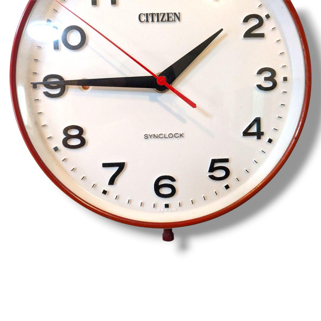 CITIZEN (現シチズン時計)電気式丸時計　昭和40年代中頃　アンティーク