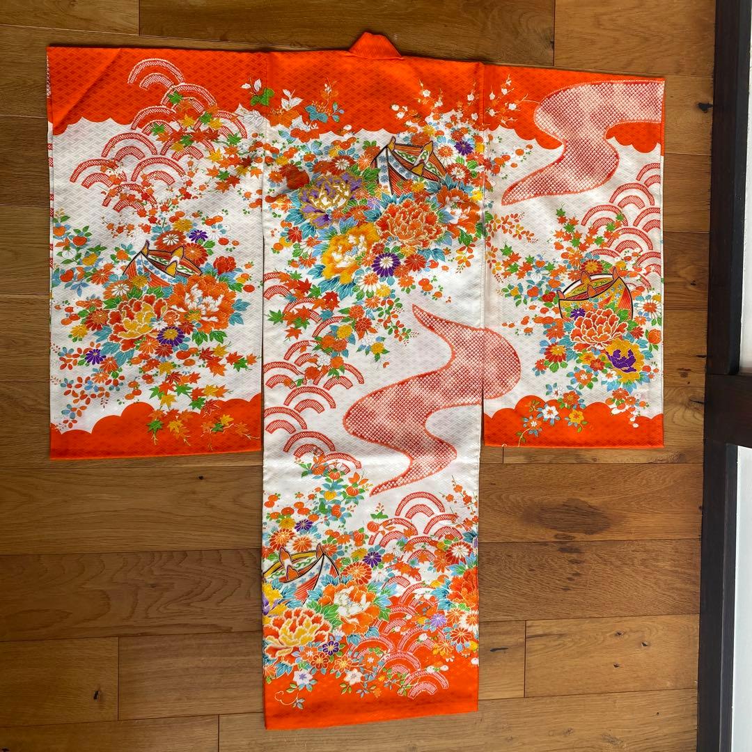 七五三　3歳　正絹