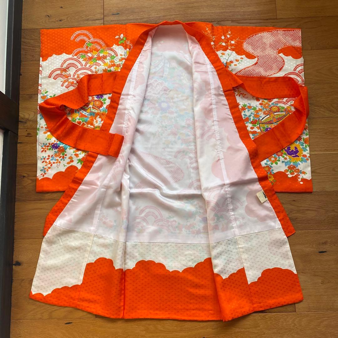 七五三　3歳　正絹