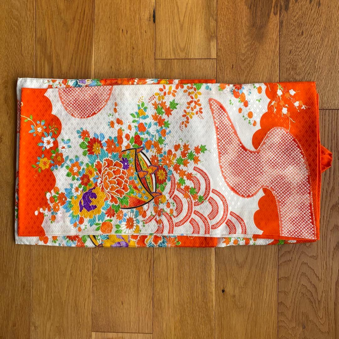 七五三　3歳　正絹