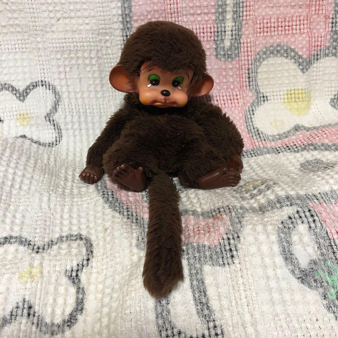 昭和レトロ ヴィンテージ セキグチ製 ラブラブ サル ぬいぐるみ 人形