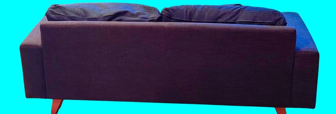 デニムソファ、ブルーソファ、2人用ソファ、3人用ソファ、オシャレソファ、ソファー