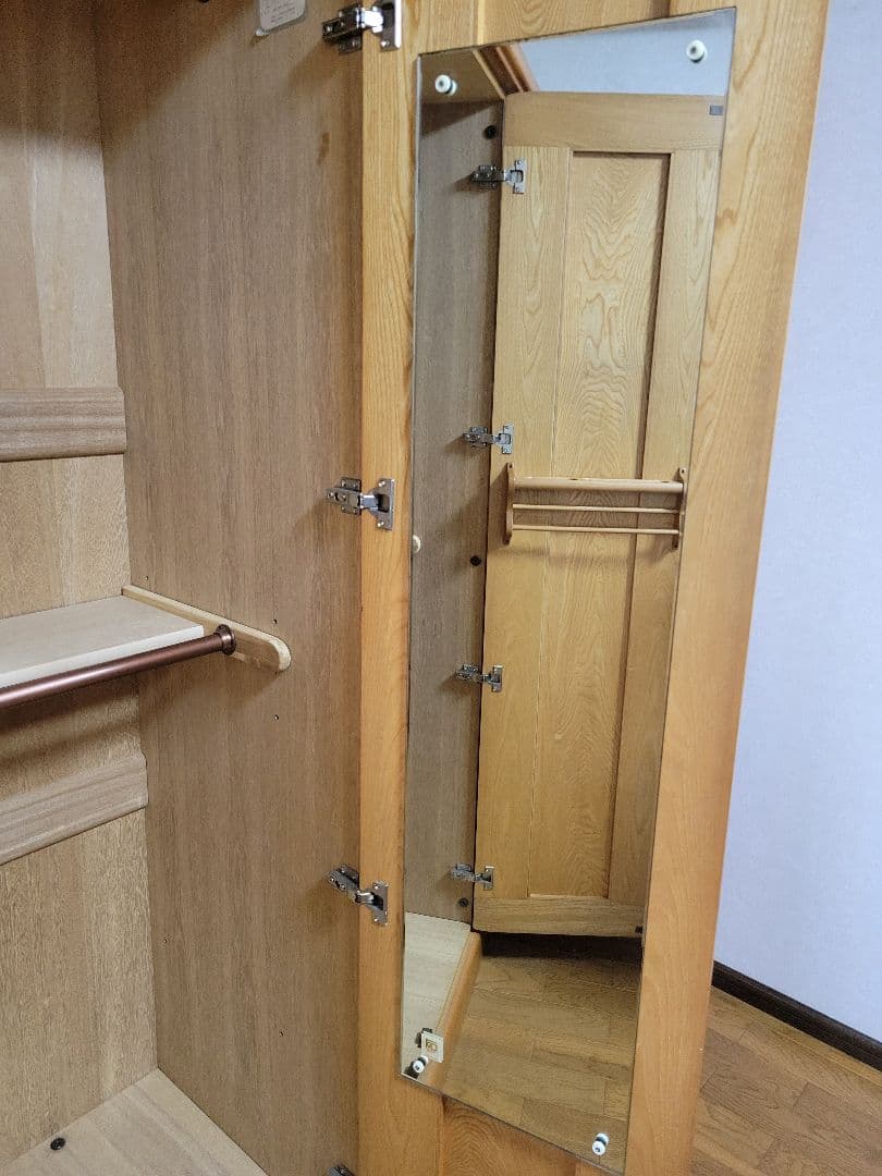 婚礼家具①　洋服タンス　ハイチェスト