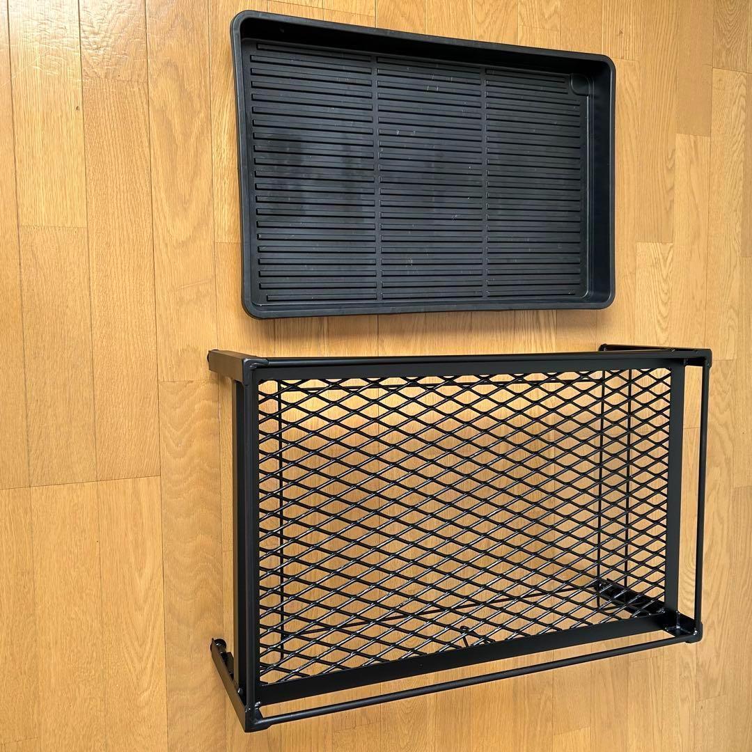 植物棚　シェルフ　アガペーラック　ダクトレール50cm 受け皿