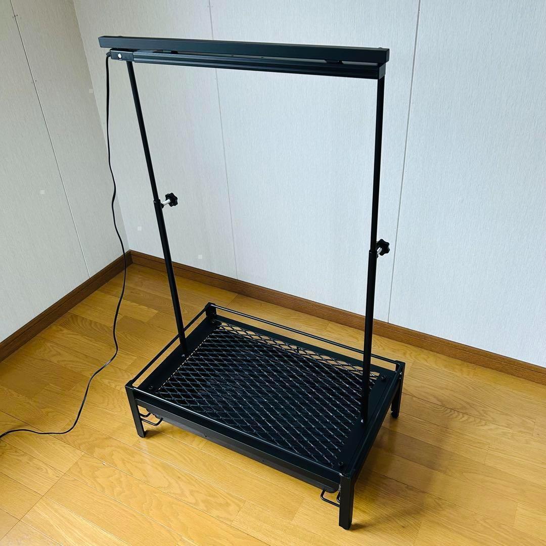 植物棚　シェルフ　アガペーラック　ダクトレール50cm 受け皿