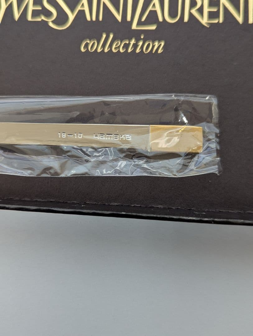 イヴサンローラン　カトラリー　デザートピック/デザートフォーク セット