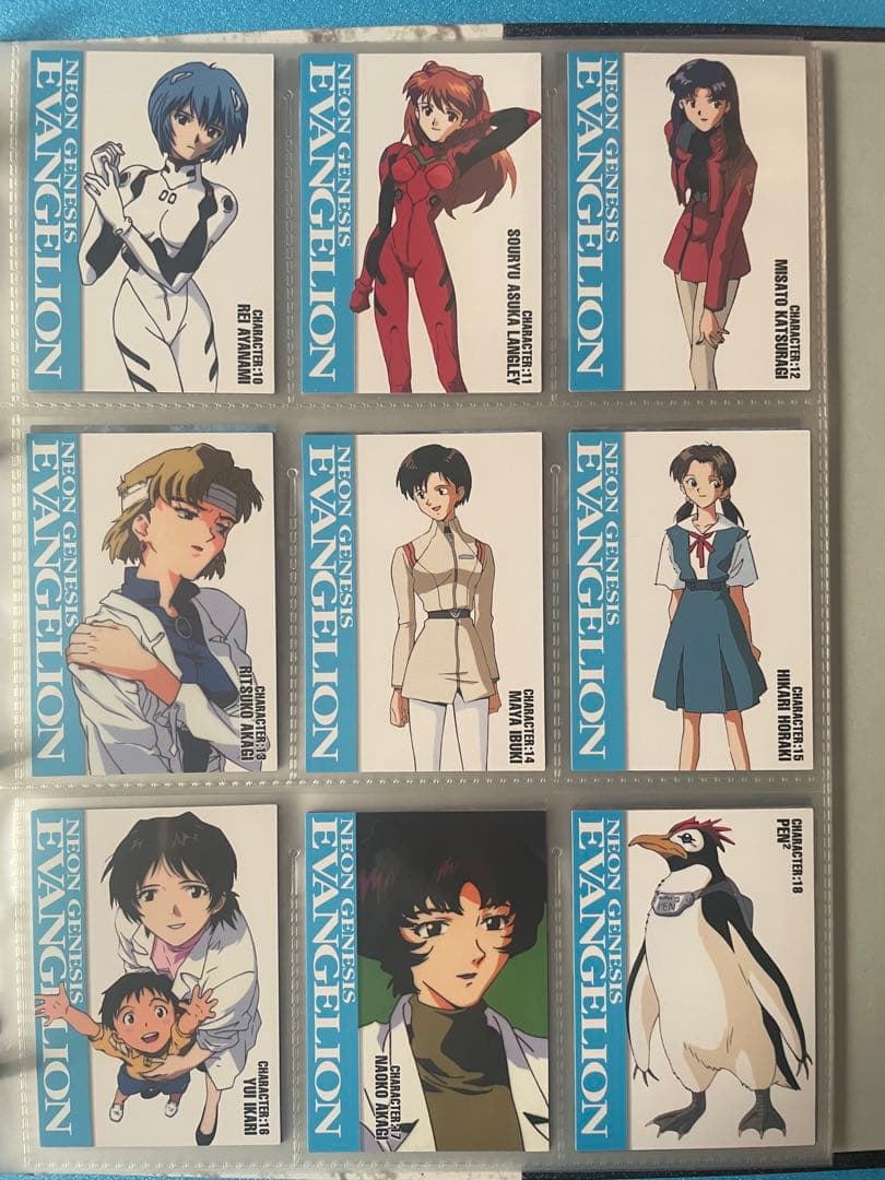 エヴァンゲリオン カードダスマスターズ 第壱集 フルコンプ 1996年