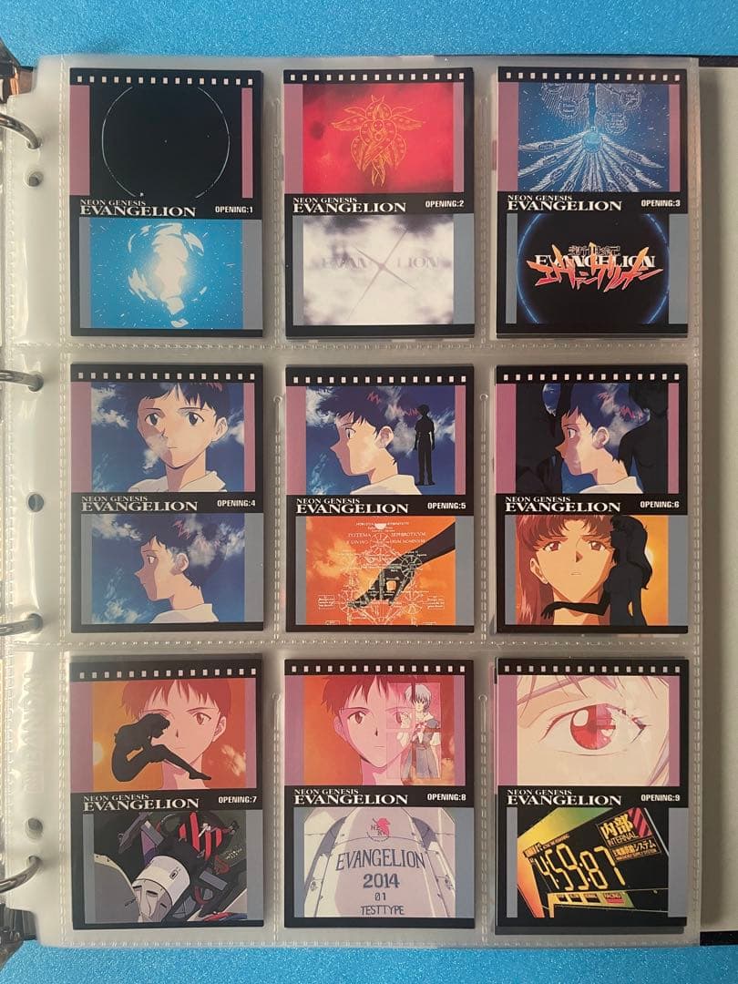 エヴァンゲリオン カードダスマスターズ 第壱集 フルコンプ 1996年