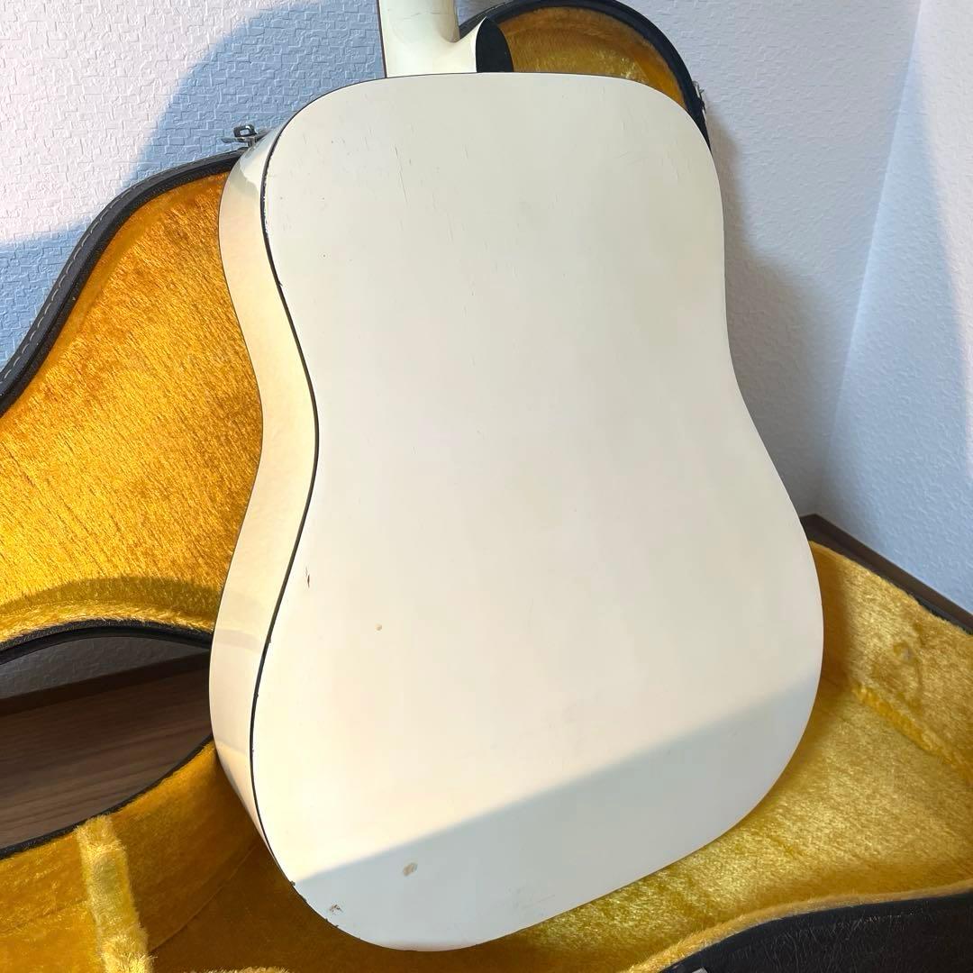 【商品】ヴィンテージ鈴木バイオリン ギター F-150W ホワイト　希少カラー