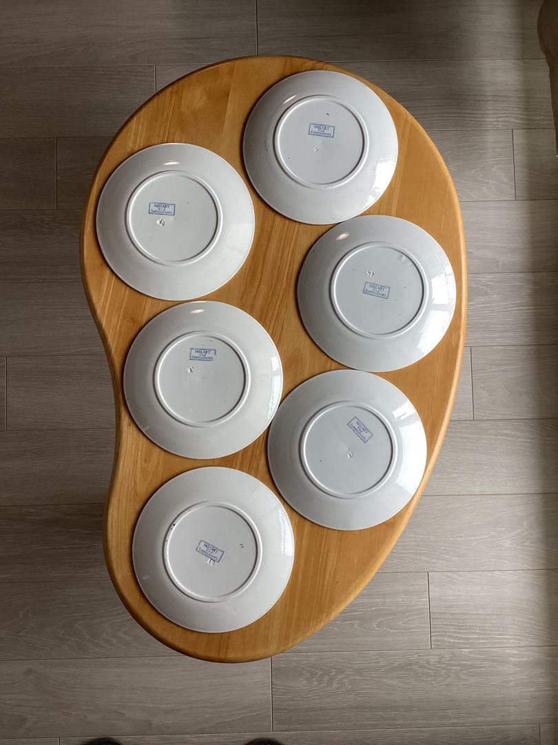 フランスアンティーク サルグミンヌ u&c mozart ディナー皿 6枚セット