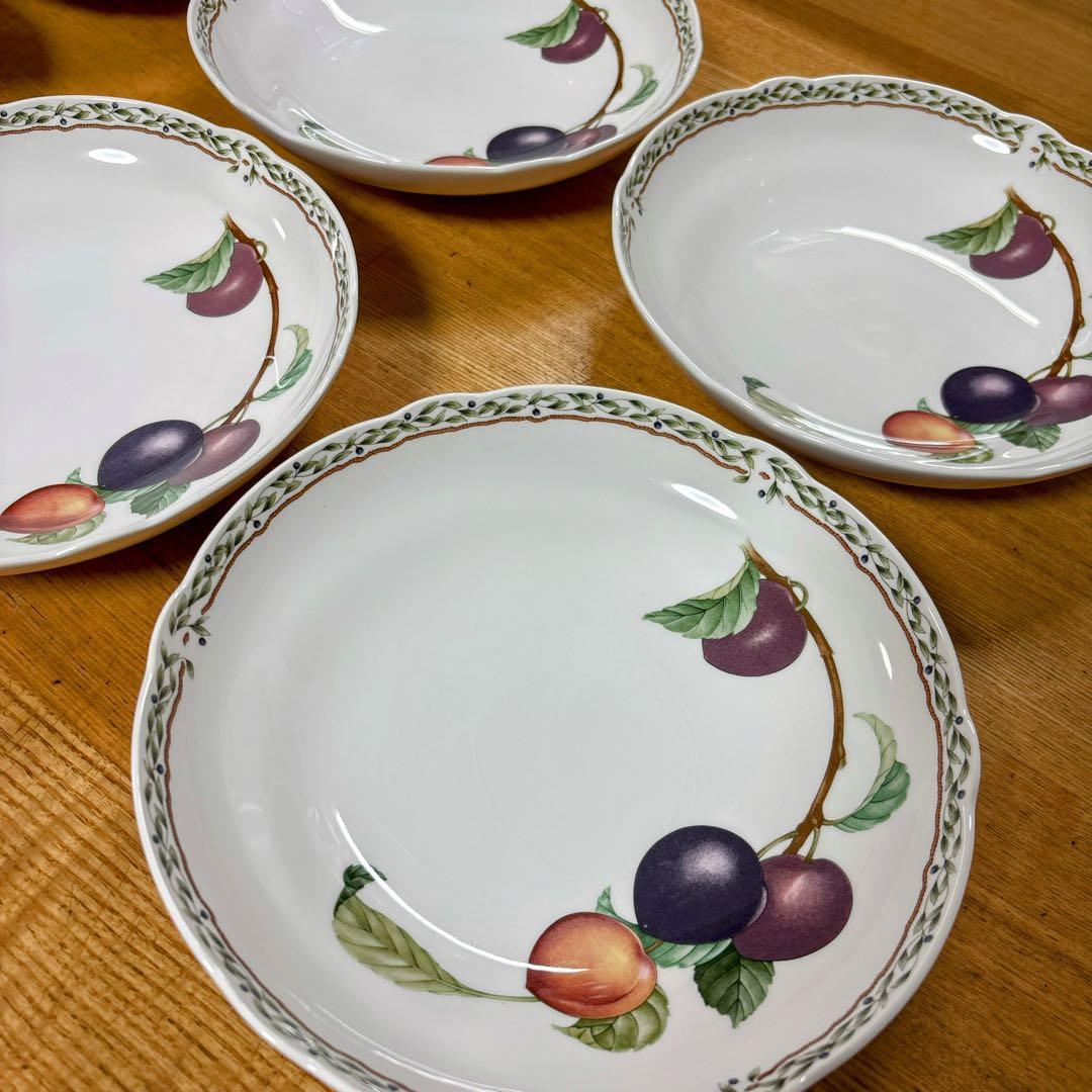 ノリタケ オーチャードガーデン　ディーププレート　パスタボウル　19.5cm