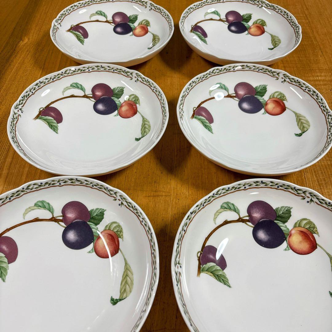 ノリタケ オーチャードガーデン　ディーププレート　パスタボウル　19.5cm