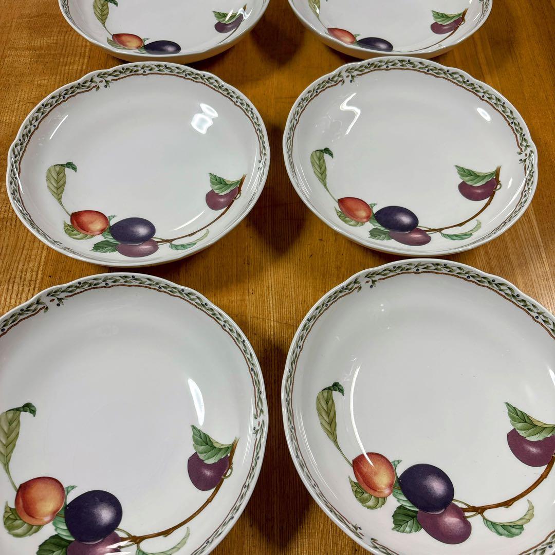 ノリタケ オーチャードガーデン　ディーププレート　パスタボウル　19.5cm