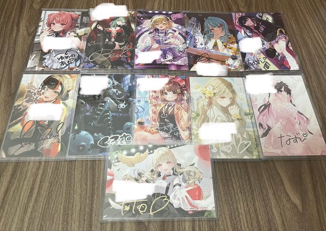 ぶいすぽっ！直筆サイン入りポストカード11枚＋グッズ - メルカリ