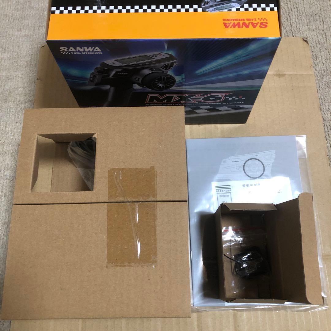 SANWA MX-6 2.4GHz プロポ 送受信機セット 新品、未開封
