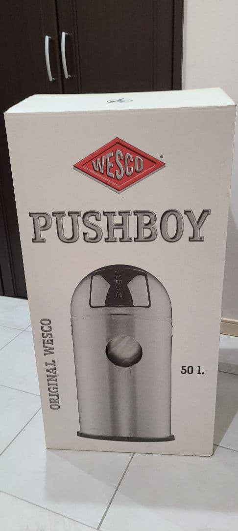 新品☆WESCO☆PUSHBOY 50L☆ステンレス鏡面