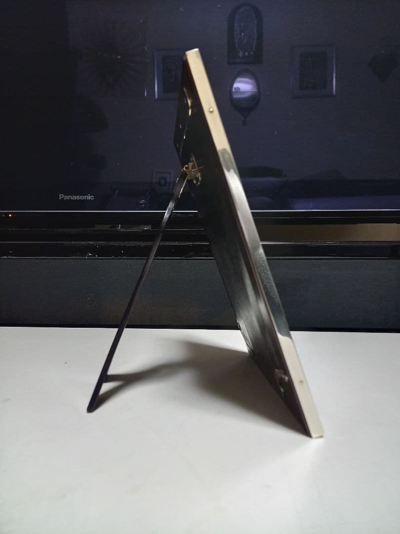 銀座　和光　ローズウッド　銀製　フォトフレーム