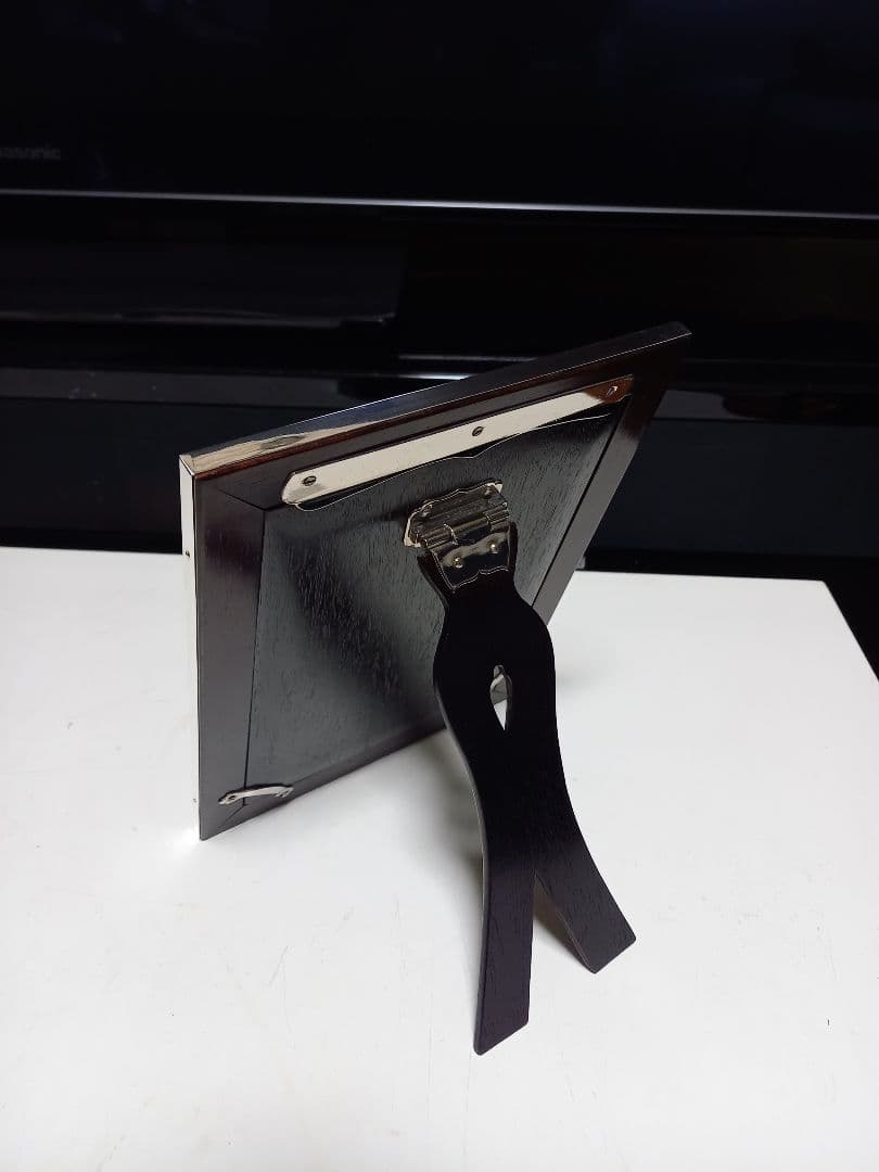 銀座　和光　ローズウッド　銀製　フォトフレーム