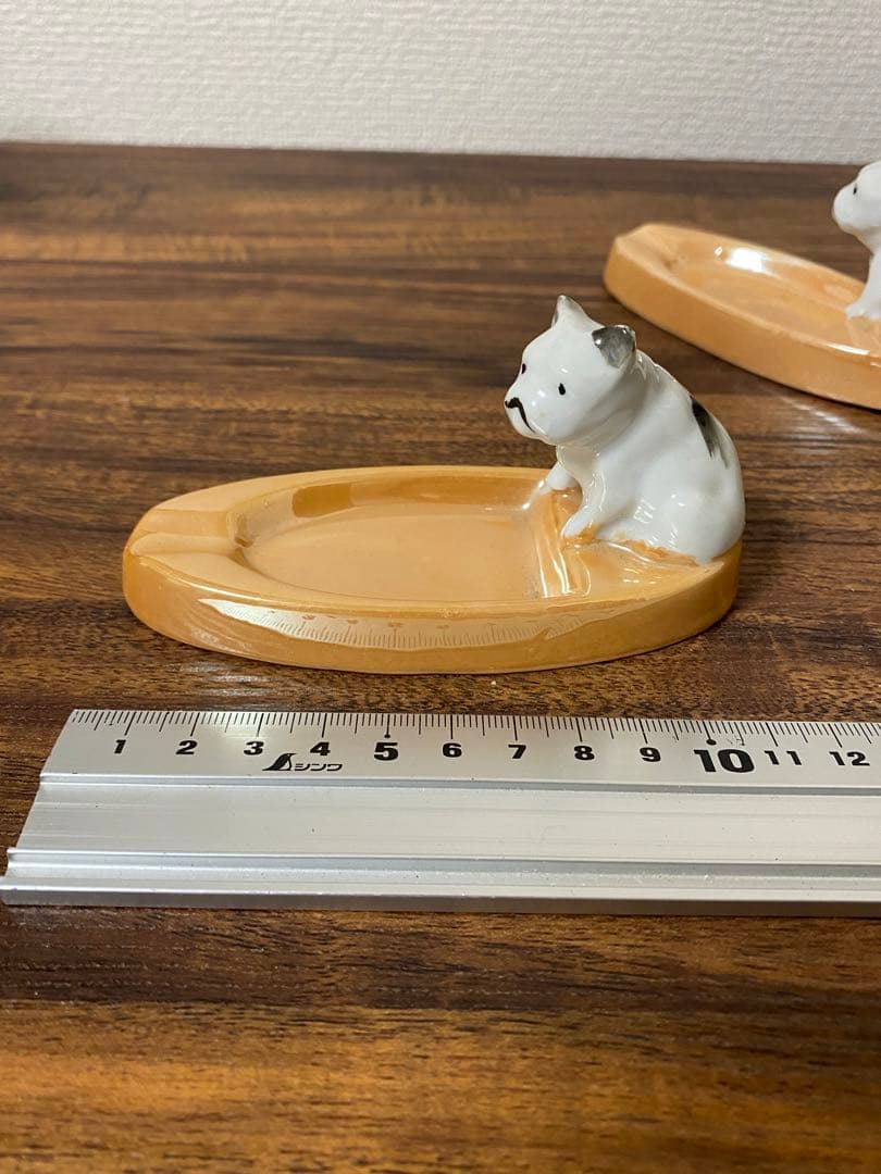 ⑦ビンテージ 40s'50s' ブルドック 灰皿 古着 バイカー チョッパー