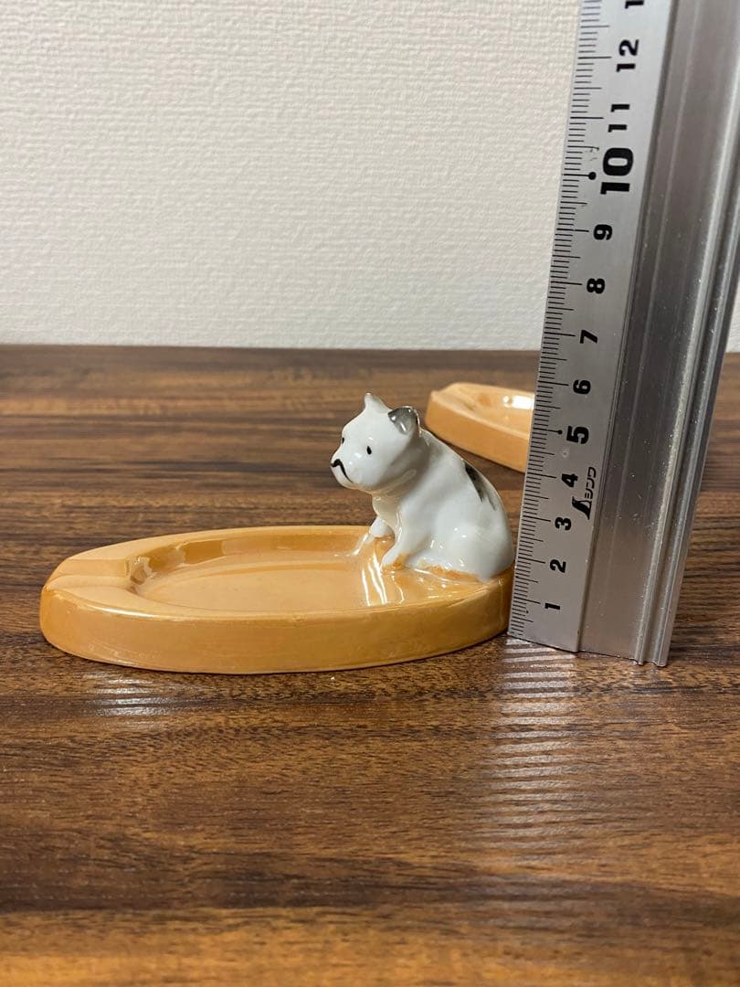 ⑦ビンテージ 40s'50s' ブルドック 灰皿 古着 バイカー チョッパー