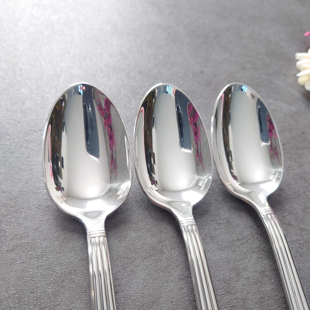 希少 美品 クリストフル アリア デザートスプーン 3点