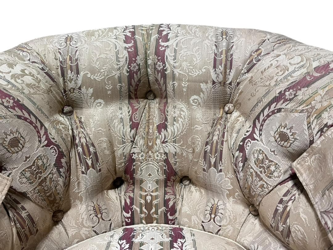 ②◇DREXEL ドレクセルヘリテイジ アップホルスタリー 1人掛けソファ