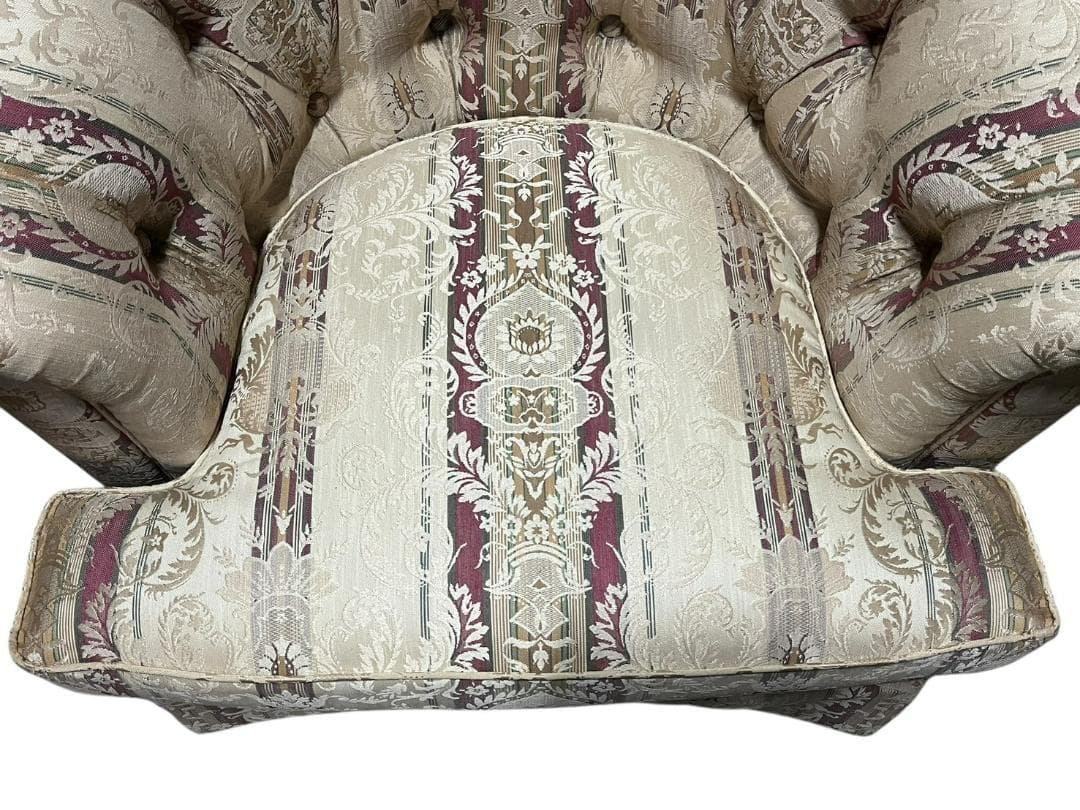 ②◇DREXEL ドレクセルヘリテイジ アップホルスタリー 1人掛けソファ