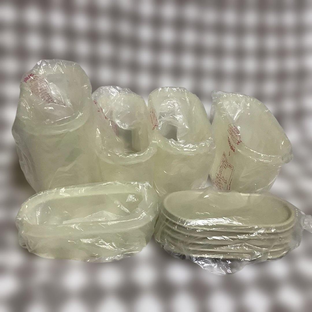 新品未使用★タッパーウェア★MM★7点セット★保存容器★Tupperware