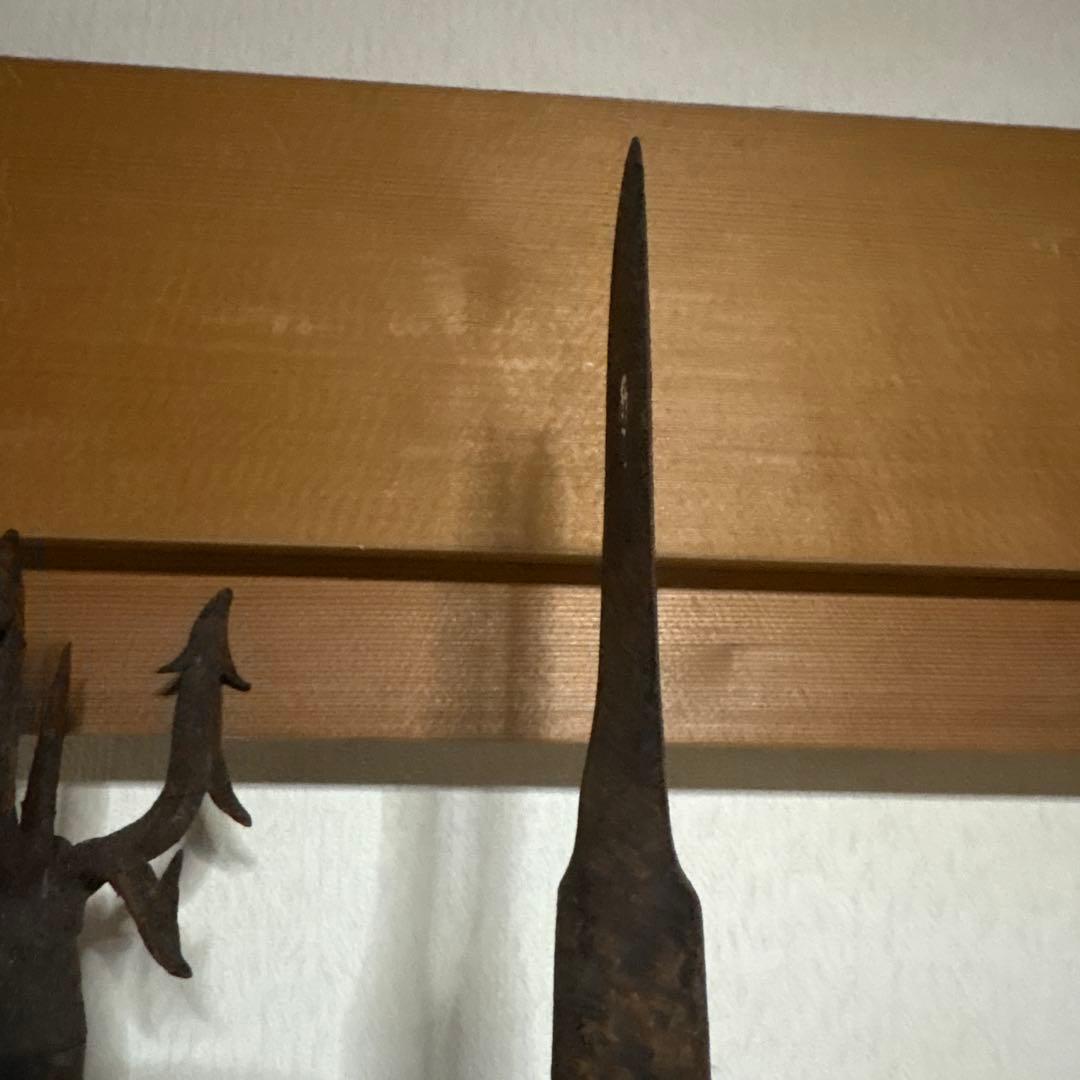 模造刀 模造槍 袖搦 そでがらみ 棍棒 骨董品 武具 レトロ 江戸時代