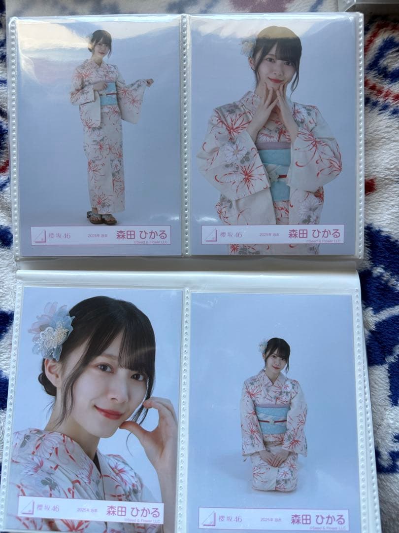 森田ひかる 浴衣 生写真 コンプ - メルカリ