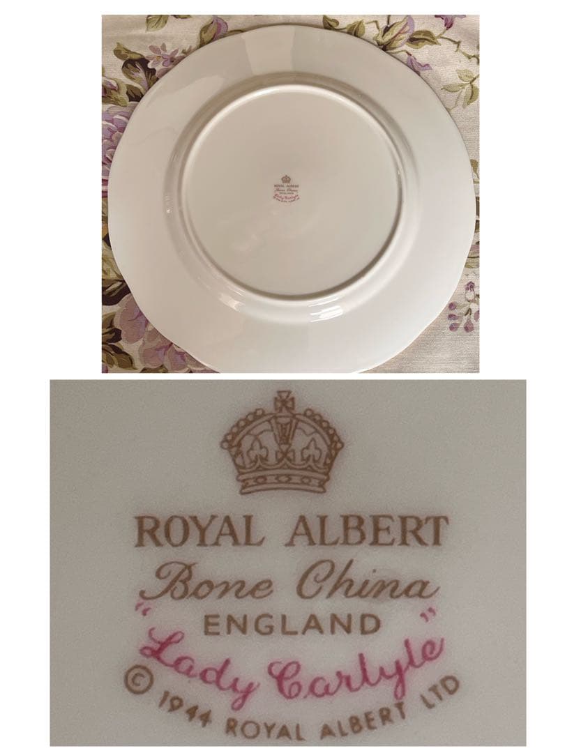 【美品】ロイヤルアルバート★レディカーライル★ディナー皿　6枚