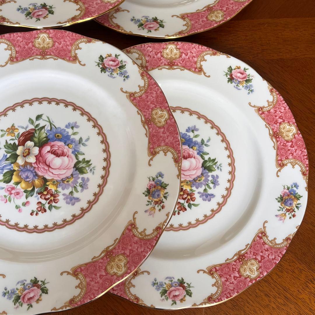 【美品】ロイヤルアルバート★レディカーライル★ディナー皿　6枚