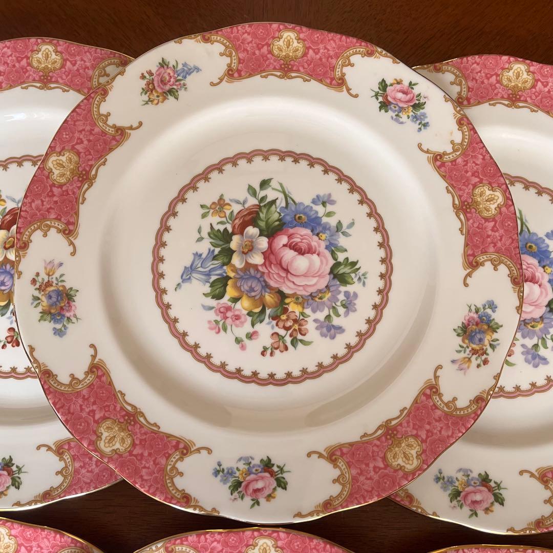 【美品】ロイヤルアルバート★レディカーライル★ディナー皿　6枚