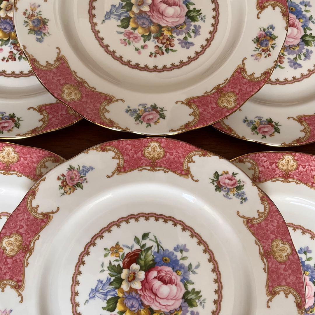 【美品】ロイヤルアルバート★レディカーライル★ディナー皿　6枚