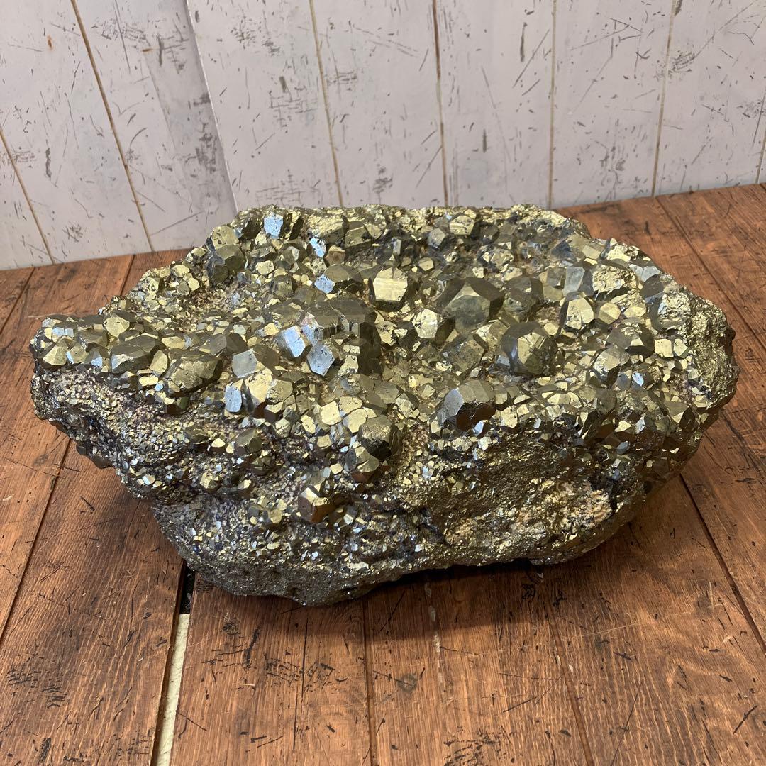 パワーストーン パイライト 黄鉄鉱 原石 鉱物 金運アップ 強運